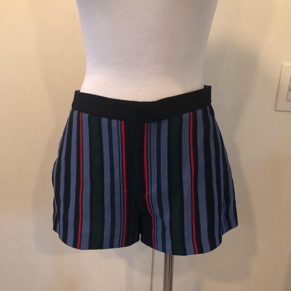 Zara Colorful Striped Shorts